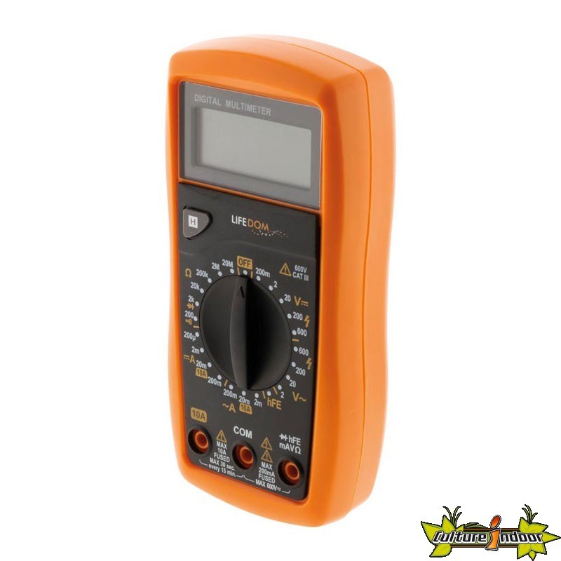 MULTIMETRE DIGITAL ANTICHOC 8 FONCTIONS 17 calibres MULTIMETRE DIGITAL ANTICHOC 8 FONCTIONS 17 calibres