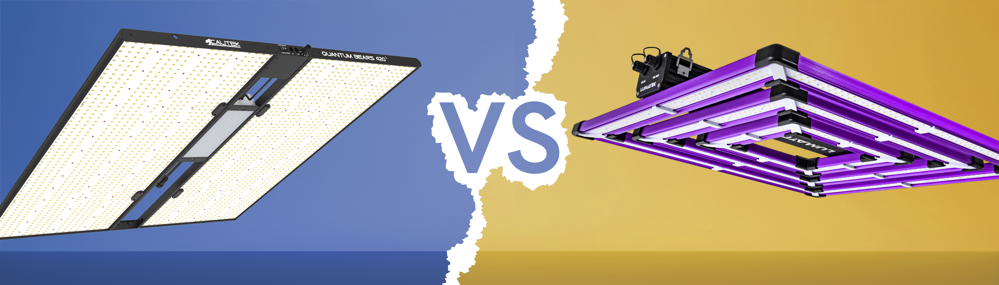 Quantum Bears 420 vs Lumatek LED ATS Pro 300W